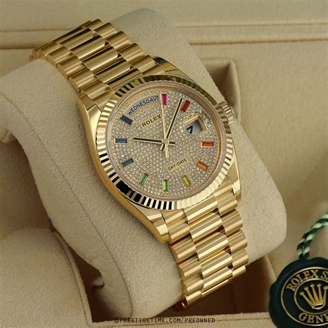 buy used rolex day date|pre owned rolex day date.